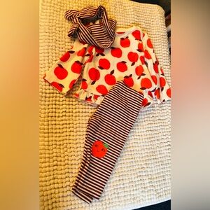 Cat & Jack Baby White set.  0-3 months